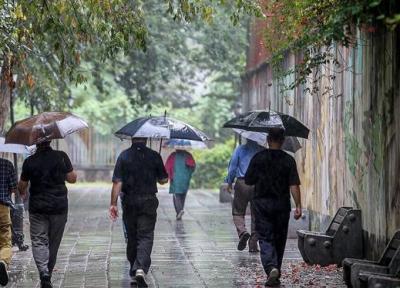هواشناسی: بارش باران بیشتر نقاط کشور را فرا می گیرد